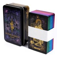 The Wondering Spirit Tarot Iron Box เกมการ์ดขนาด10.3X6ซม