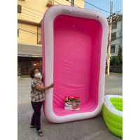 Kids Pool สระน้ําเป่าลม สระน้ําเด็กเป่าลม สระน้ำสีชมพู สดใส 2 เมตร/3เมตร สระน้ำ สระว่ายน้ำเด็ก สระน้ําเป่าลมเด็ก สระลมยาง อ่างน้ำ