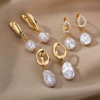 【hot】♨  Earrings Punk Baroque Ear Clip Jewelry Imitation Mujer