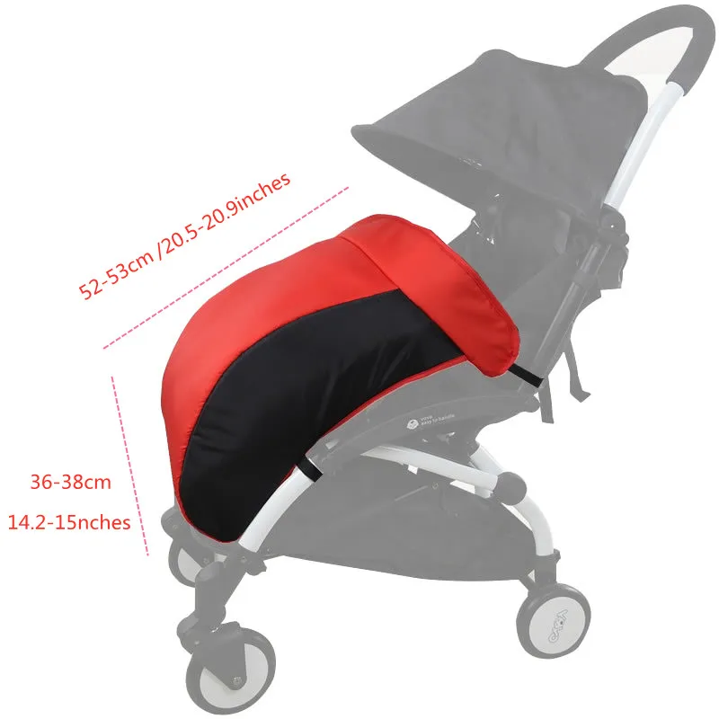 Stroller leg clearance warmer