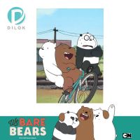 ?โปรโมชั่น? WE BARE BEARS สมุดริมด้าย B5 #WBB2003 ราคาถูก???? สมุด โน๊ต  สมุดระบายสี สมุดวาดภาพ