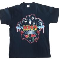 【Hot】 เสื้อวงลิขสิทธิ์แท้ KISS The Kruise Tour ลายการ์ตูนลายนี้พบเจอน้อย