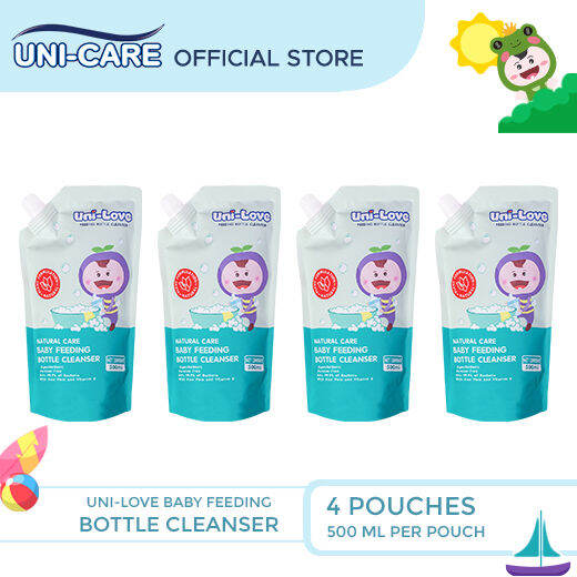 1111 UniLove Baby Bottle Cleanser 500ml Pack of 4 Lazada PH