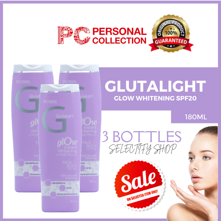 Personal Collection Glutalight Glow Instant Whitening Face & Body