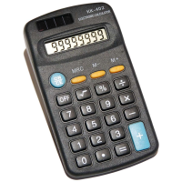 TeleCorsa เครื่องคิดเลข เครื่องคิดเลขจิ๋ว เครื่องคิดเลขขนาดพกพา รุ่น solar-calculator-KK-402-00A