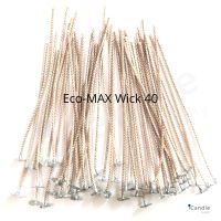 ไส้เทียน Eco-MAX Wick 40 ยาว 150 mm ( ฐาน 15 mm x 3.8 mm)