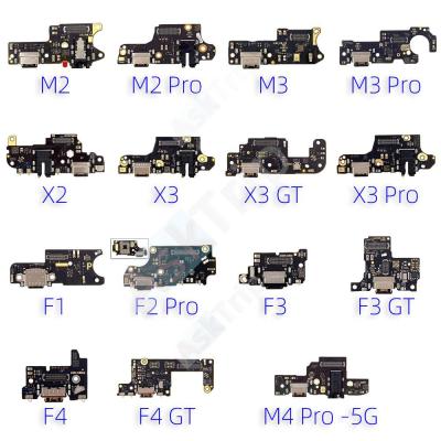 ด้านล่างเดิมชาร์จ USB Date Dock ไมโครโฟน เครื่องชาร์จ Flex Cable สําหรับ Xiaomi Poco X2 X3 X4 F1 F2 F3 F4 M2 M3 M4 Pro Parts
