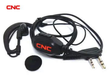 Auricular Walkie Talkie Con Micrófono 2 Pin G Shape Headset