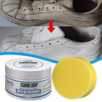 【hot】✉  100G Shoe Cleaning Wash-Free Household Leather Cleaner Multi-Functional Sofa Descaling Paste