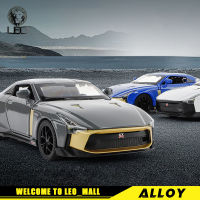 LILEO 1:32นิสสัน GTR50 Supercar โลหะ D Iecast ล้อแม็กรถของเล่นรุ่นรถบรรทุกสำหรับเด็กของเล่นยานพาหนะงานอดิเรกคอลเลกชัน