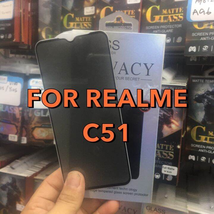 realme-c55-10t-c53-c51privacy-glass-ฟิล์มกระจกนิรภัยกันรอยแบบเต็มจอ-ฟิล์มกันมอง-privacy