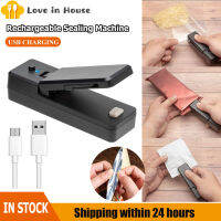 เครื่องปิดผนึกแบบชาร์จไฟได้,เครื่องปิดผนึกถุงแบบมีคลิปชาร์จ USB สำหรับใช้ในครัวเรือนพกพาเครื่องซีลถุงพลาสติก