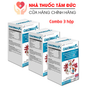 Combo 3 hộp Canxi cho bà bầu, trẻ em, người lớn Calcimax F+ Bổ sung Canxi