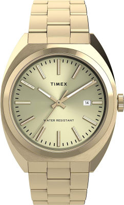 Timex Mens Milano XL 38mm Watch Gold