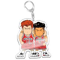 Classic Anime Slam Dunk Original Keychain Comics Acrylic Cartoon Figure Car Key Chain Ring Jewelry Girl Bag Acccessories Gifts