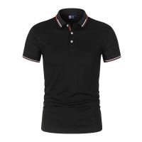 New Summer Brand Polo Shirt Mens Thermal Short Sleeve Breathable Top Business Casual Polo Shirt Suitable for Me