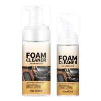 Multifunctional Car Foam Cleaner Universal Cleaning Foam for Leather Highly Powerful Cleansing Formula for Gentle Effortless Cleaning Car Accessories effective