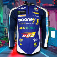 เสื้อโมโตจีพี MotoGP Mooney VR46 Racing เสื้อแขนยาว บิ๊กไบค์ มูนนี่ วีอาร์46 เรสซิ่ง #MG0094 รุ่น ลูก้า มารินี่#10 ไซส์ S-3XL