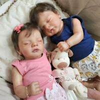 【YF】 18 Inch Sam Bebê Reborn Dolls 3D Painted Realistic Baby With Rooted Hair Doll Toys For Children Muñecas Para Niñas