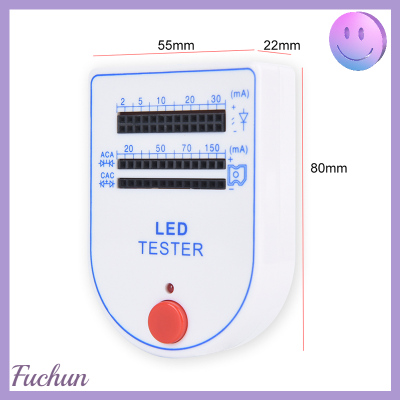 Fuchun กล่องทดลอง LED,กล่องทดลองปิรันย่าไดโอดเปล่งแสงไฟขนาดเล็ก2ชิ้น ~ 150mA