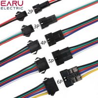 hot☁✔✧  2pin 3pin 4pin 5pin 6Pin led connector Male/female JST 2 3 4 5 Plug Wire for strip light Lamp Driver