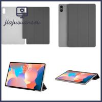 JIAJUSUANSOU เคสแบบตั้ง Casing Tablet 11นิ้วหนัง PU ฝาครอบ T50pro ฝาครอบป้องกันสีเทาสำหรับแท็บเล็ต T50Pro TECLAST