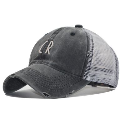 หมวกกอร์ราสหมวกผู้ชาย5แผงสำหรับหมวกเบสบอลแบบตาข่ายฤดูร้อนหมวกหมวกแก๊ปปรับได้ฮิปฮอปชายหญิงหมวกคุณพ่อ