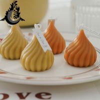 Small Whirlwind Aromatherapy Candle Decoration Scene Layout Photo Props Handmade Creative Small Gift Cake Candle