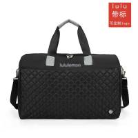 Lulu New Travel Bag Womens Handheld Large Capacity Fitness Bag Sports Training Bag Mens One Shoulder Straddle Bag