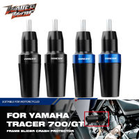 สำหรับ YAMAHA T R 700 7 GT 2014-2022 21กรอบเลื่อนชนป้องกันอุปกรณ์มอเตอร์ไซค์ B Oins ป้องกันการล่มสลาย Moto โลโก้