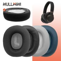 Nullmini อะไหล่หูฟังสำหรับ JBL LIVE 650BT, 660NC, DUET NC,ชุดหูฟังฟองน้ำหูฟัง AKG หูฟัง E65BTNC หนังเทียมที่ปิดหู