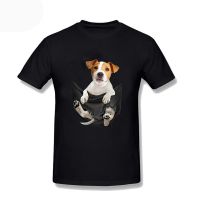 Funny T Shirts Best Jack Russell Terrier Dad Ever Short Sleeve Dog Lover Tshirt Unisex Top Tees MenS Oversized Tee Shirt 3Xl S-4XL-5XL-6XL