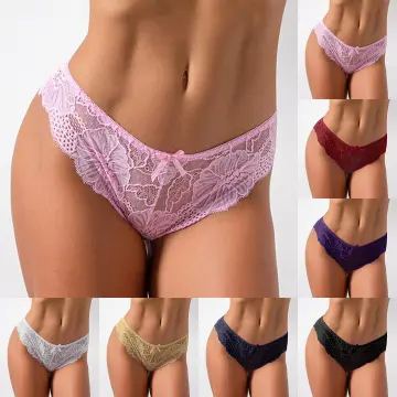 Cotton Thongs For Women Breathable Women's Pure Stretch Thong