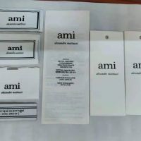 Ami Tag Main Wheat Collar Label Washable Plastic Bag Complete Set