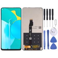 Repair Online หน้าจอ LCD ของ OEM สำหรับ Huawei Nova 7 SE/CDY-AN00พร้อม Digitizer ประกอบเต็มตัวเครื่อง (สีดำ)