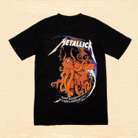 ? 2023 2024 Metallica วงแธรชเมทัลทัวร์ เสื้อยืดวงร็อค