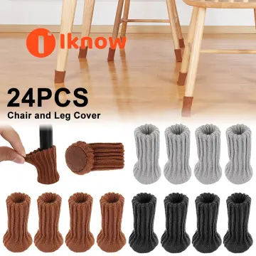 Iktu Chair Socks, Knitted Furniture Feet Socks Chair Leg Floor
