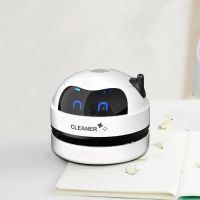 360 Mini Vacuum Cleaner Office Desk Dust Removal Accessory USB Robot Vacuum Cleaner Home Desktop USB Charging Keyboard Cleaner Cleaning Tools