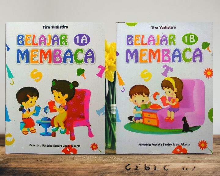 Paket Buku Belajar Membaca Untuk Anak TK Dan PAUD Jilid A-B | Lazada ...