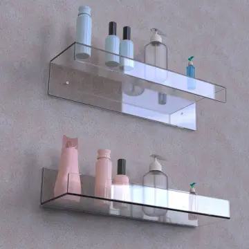 Acrylic deals ledge shelf