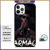 Anuel Aa Real Hasta La Muerte Rapper Phone Case for iPhone 14 Pro Max / iPhone 13 Pro Max / iPhone 12 Pro Max / XS Max / Samsung Galaxy Note 10 Plus / S22 Ultra / S21 Plus Anti-fall Protective Case Cover