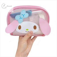 BOWENDA กล่องดินสอเมโลดี้ตาข่ายถุงเก็บของมีซิปเมโลดี้ Pouch Pensil สาวใส Cinnamoroll กระเป๋าดินสอออฟฟิศอุปกรณ์การเรียน