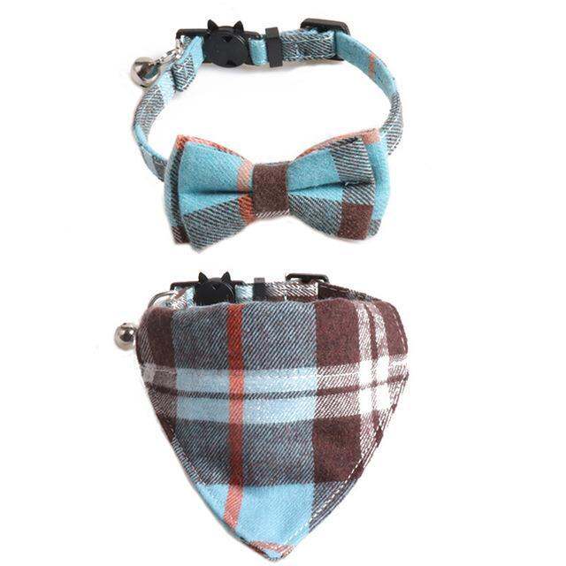 hot-cute-bowtie-cat-collar-breakaway-with-bell-classic-plaid-safety-cat-bandana-collar-set-for-kitty-puppy-adjustable-7-8-10-2-quot