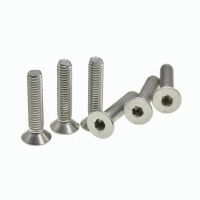 M5 M6 M8 M10 304 Stainless Steel Hexagon Hex Socket Countersunk Screw Flat Head Screw Allen Bolts DIN7991