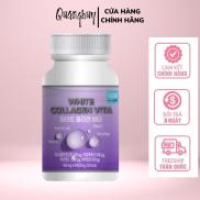 Viên uống trắng da cấp nước WHITE COLLAGEN VITA Hàn Quốc, Hộp 60