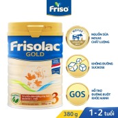 Sữa bột Friso Gold 3 380G  Xuất hóa đơn VAT nếu khách cần
