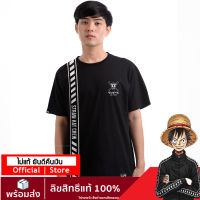 เสื้อวันพีช เสื้อยืดลิขสิทธิ์ แท้ เสื้อยืดลายการ์ตูน ลาย one piece T-Shirt DOP-1291-BK