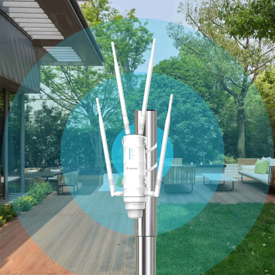 AC1200/600/300 High Power Outdoor WIFI Router/AP Wireless WIFI Repeater Wifi  Dual Dand 2.4G/5G High Gain Antenna