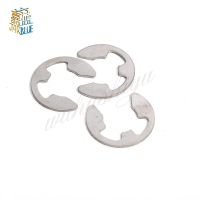 100Pcs DIN6799 GB896 M2.5 M3 M4 M5 M6 M7 M8 304 Stainless Steel Circlip Sack Retainer E E-type Buckle-shaped Split Washers