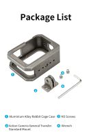 New Aluminium Alloy Protective Frame Case Housing Case Frame Mount For Gopro Hero 8 Black Motion Camera Accessories